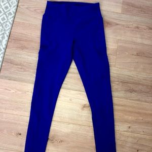 Womens Zella ribbed leggings, blue leggings, Zella leggings, women’s leggings